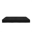 Pemberly Row 8 Inch Futon Mattress Full Size in Black