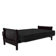 Pemberly Row 8 Inch Futon Mattress Full Size in Black