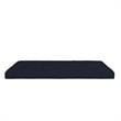 Pemberly Row 6 Inch Quilted Futon Mattress Full Size Blue