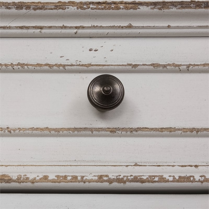 Pemberly Row Nightstand with Warm Antique Finish