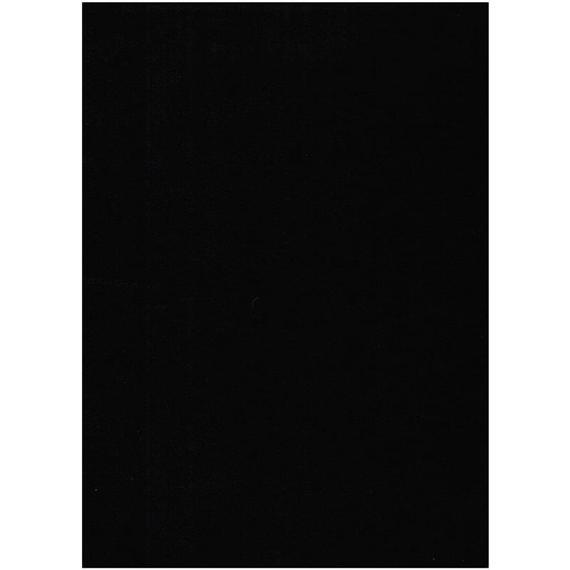 Pemberly Row Full-size Suede Fabric Futon Mattress in Black-Frame Not Included