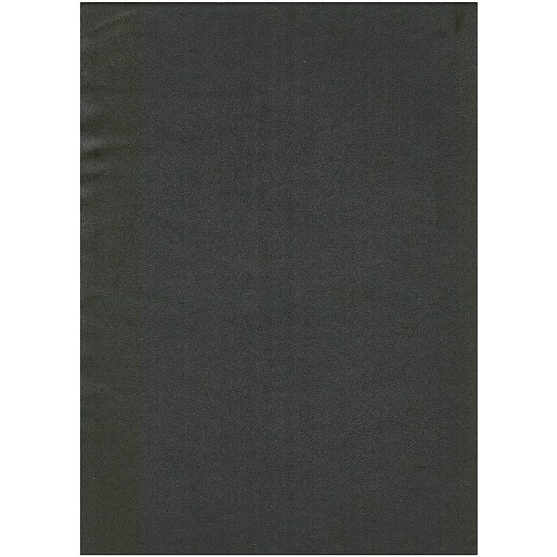 Pemberly Row Full-size Suede Fabric Futon Mattress in Gray-Frame Not Included