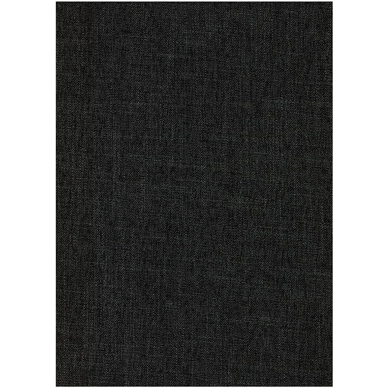 Pemberly Row Full Linen Fabric Futon Mattress in Gray - Frame Not Included