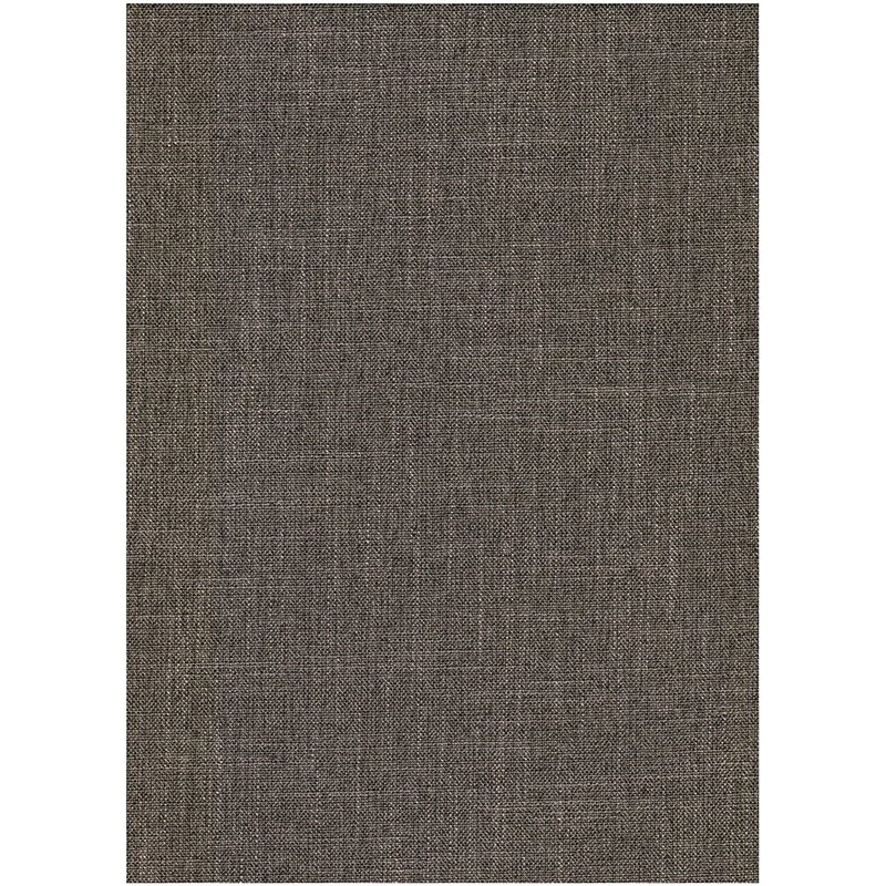 Pemberly Row Full-size Linen Fabric Futon Mattress in Stone Gray-Frame Not Included