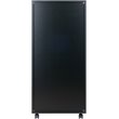Pemberly Row 5-Drawer Tall Door Contemporary Wood Storage Cabinet in Black
