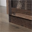 Pemberly Row 2-Door Engineered Wood Storage Cabinet in Reclaimed Pine/Brown
