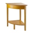 Pemberly Row 5-Piece Transitional Solid Wood Home Office Set in Honey Brown