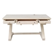 Pemberly Row Traditional Executive Desk with Zosiac Base