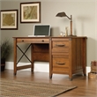 Pemberly Row Rustic Engineered Wood Computer Desk in Washington Cherry
