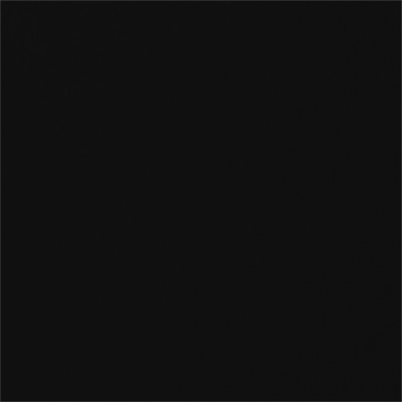 Pemberly Row Contemporary Wood Reversible Floating Computer Desk in Black