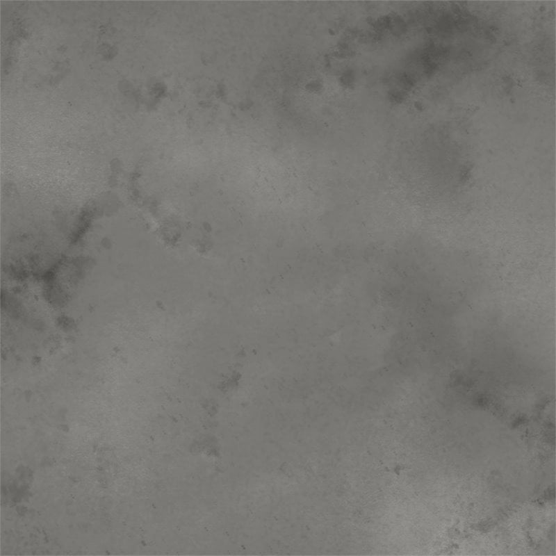 Pemberly Row Thick Faux Stone Top X Base Computer Desk in Gray and Silver