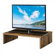 Pemberly Row Contemporary Wood Small Monitor Riser for TVs up to 23
