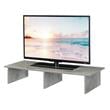 Pemberly Row Contemporary Wood Large Monitor Riser for TVs up to 42