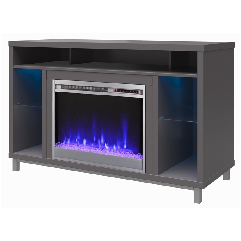 Pemberly Row Fireplace TV Stand for TVs up to 48