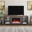 Pemberly Row Modern Fireplace TV Stand for TVs up to 70