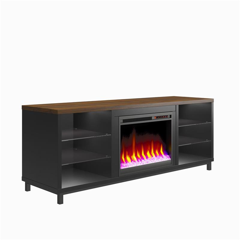 Pemberly Row Modern Fireplace TV Stand for TVs up to 70