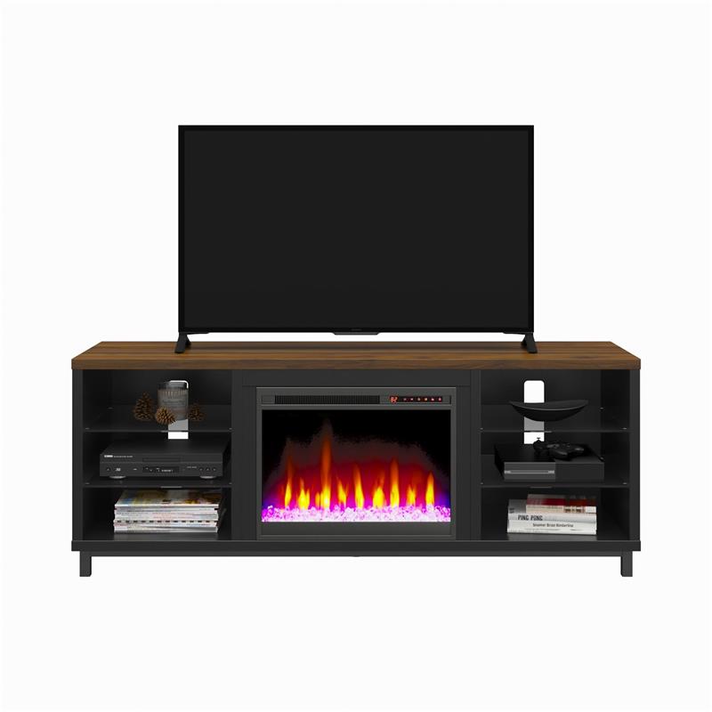 Pemberly Row Modern Fireplace TV Stand for TVs up to 70