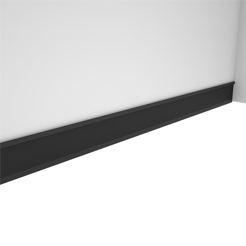 Pemberly Row Traditional 2 Door Desk Hutch in Walnut Gray and White