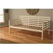 Pemberly Row Traditional Wood Twin-size Daybed with Trundle in White-Mattress Not Included
