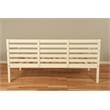 Pemberly Row Traditional Wood Twin-size Daybed with Trundle in White-Mattress Not Included