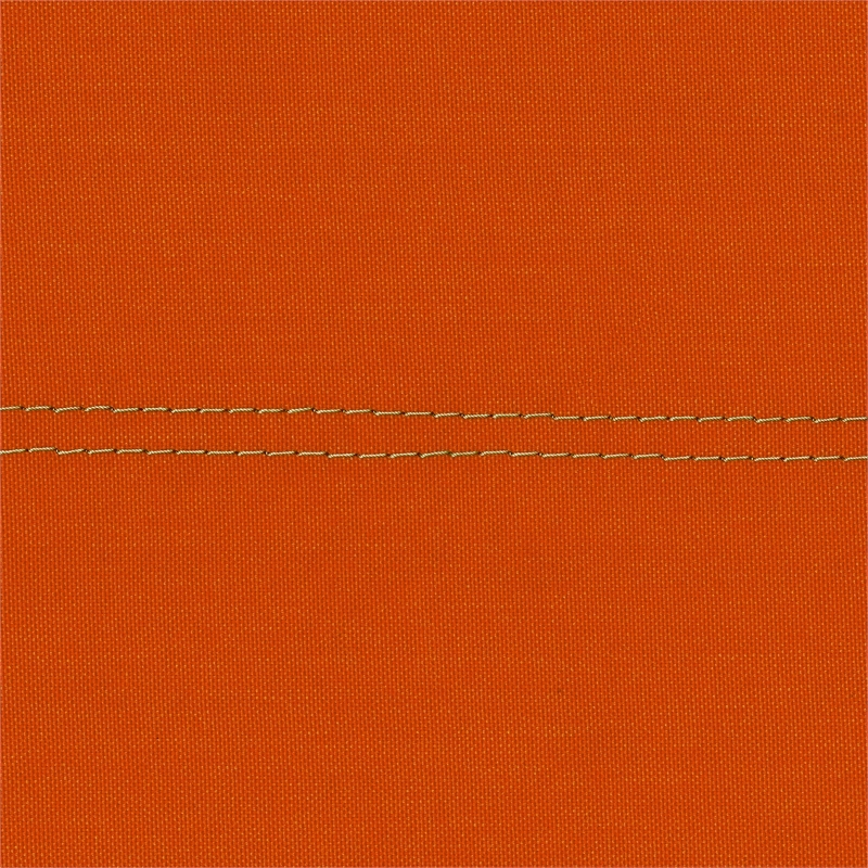 Pemberly Row Contemporary Fabric Upholstered Daybed with Trundle in Orange