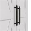 Pemberly Row Transitional Tall Storage Cabinet with Doors in Pure White Oak