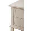 Pemberley Row Solid Wood Beige Nightstand Rectangular 28
