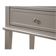 Pemberley Row Solid Wood Silver Champagne Nightstand Rectangular 28