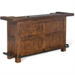 Pemberley Row Mahogany Medium Brown Bar Unit Rectangular Distressed 43