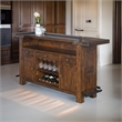 Pemberley Row Mahogany Medium Brown Bar Unit Rectangular Distressed 43