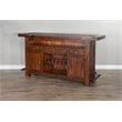 Pemberley Row Mahogany Medium Brown Bar Unit Rectangular Distressed 43