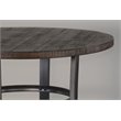 Pemberly Row Mid-Century Wood Counter Height Table in Tobacco Leaf