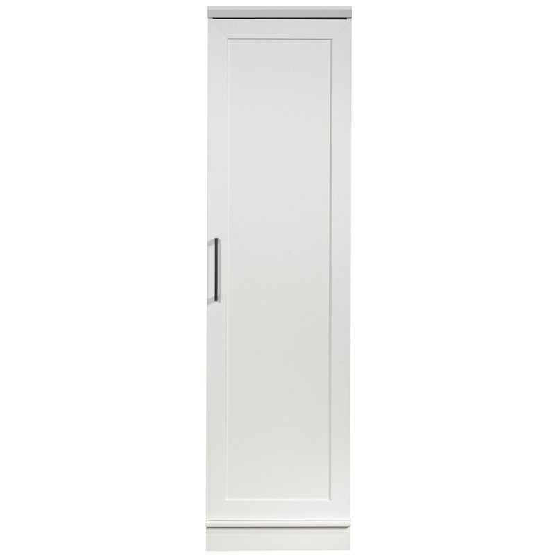 Pemberley Row Engineered Wood Glacier White Pantry Rectangular Adjustable Shelves 70.95