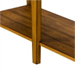 Pemberly Row Transitional Wood Sofa Table in Natural Oak