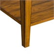 Pemberly Row Transitional Wood Sofa Table in Natural Oak