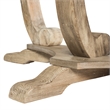 Pemberly Row Contemporary Wood Sofa Table in Gray