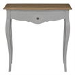 Pemberly Row Modern Wood 1 Drawer Console Table in Antique Gray