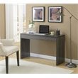 Pemberly Row Modern Console Table in Weathered Gray Wood Finish