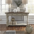 Pemberly Row Traditional Wood Sofa Table in White