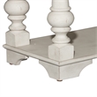 Pemberly Row Traditional Wood Sofa Table in White