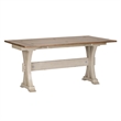 Pemberly Row Farmhouse Farmhouse Reimagined Flip Lid Sofa Table