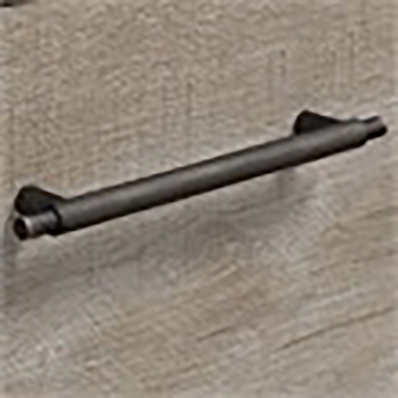 Pemberly Row Engineered Wood Console Table with Drawers in Washed Gray
