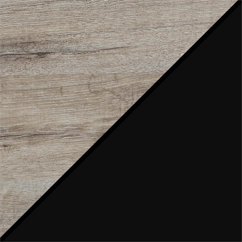 Pemberly Row Contemporary Console Table in Brown Wood Finish