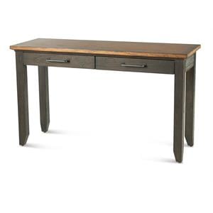 Pemberly Row Transitional Two-tone Brown Sofa Table