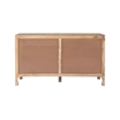 Pemberly Row Transitional Wood Two Door Cabinet in Natural Brown