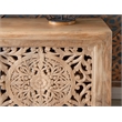 Pemberly Row Transitional Wood Two Door Cabinet in Natural Brown