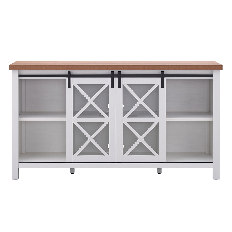 Pemberly Row Mid-Century Wood 58