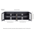 Pemberly Row Contemporary Wood 68