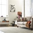 Pemberly Row Mid-Century Wood Sideboard in French White