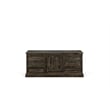 Pemberly Row Contemporary Wood Buffet Table in Peppercorn